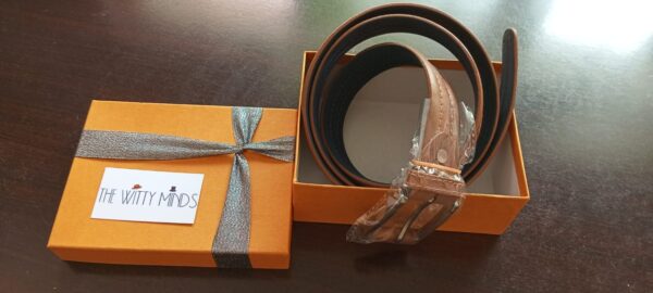 Cow Genuine Leather Belt for Men...