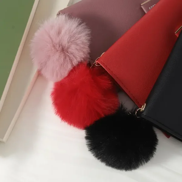 STYLISH Chic Women's Foldable Long Wallet, Design in Black, Cute Purse - Image 2